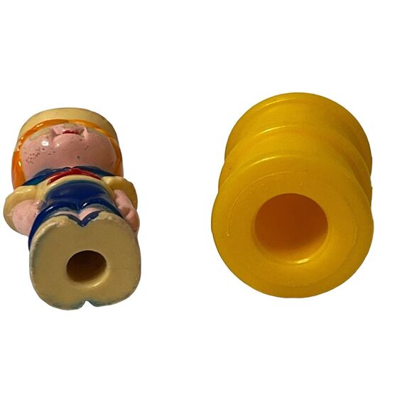 Lakeside Tubtown Harbor Village Playset 1982 Yellow Barrel & Girl Figure Only - Picture 5 of 6